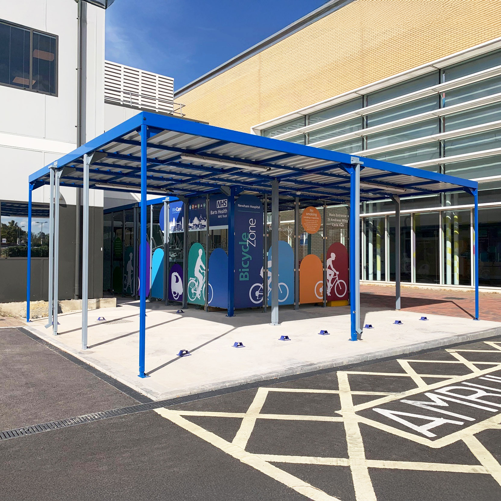 Newham University NHS Hospital Cycle Hub